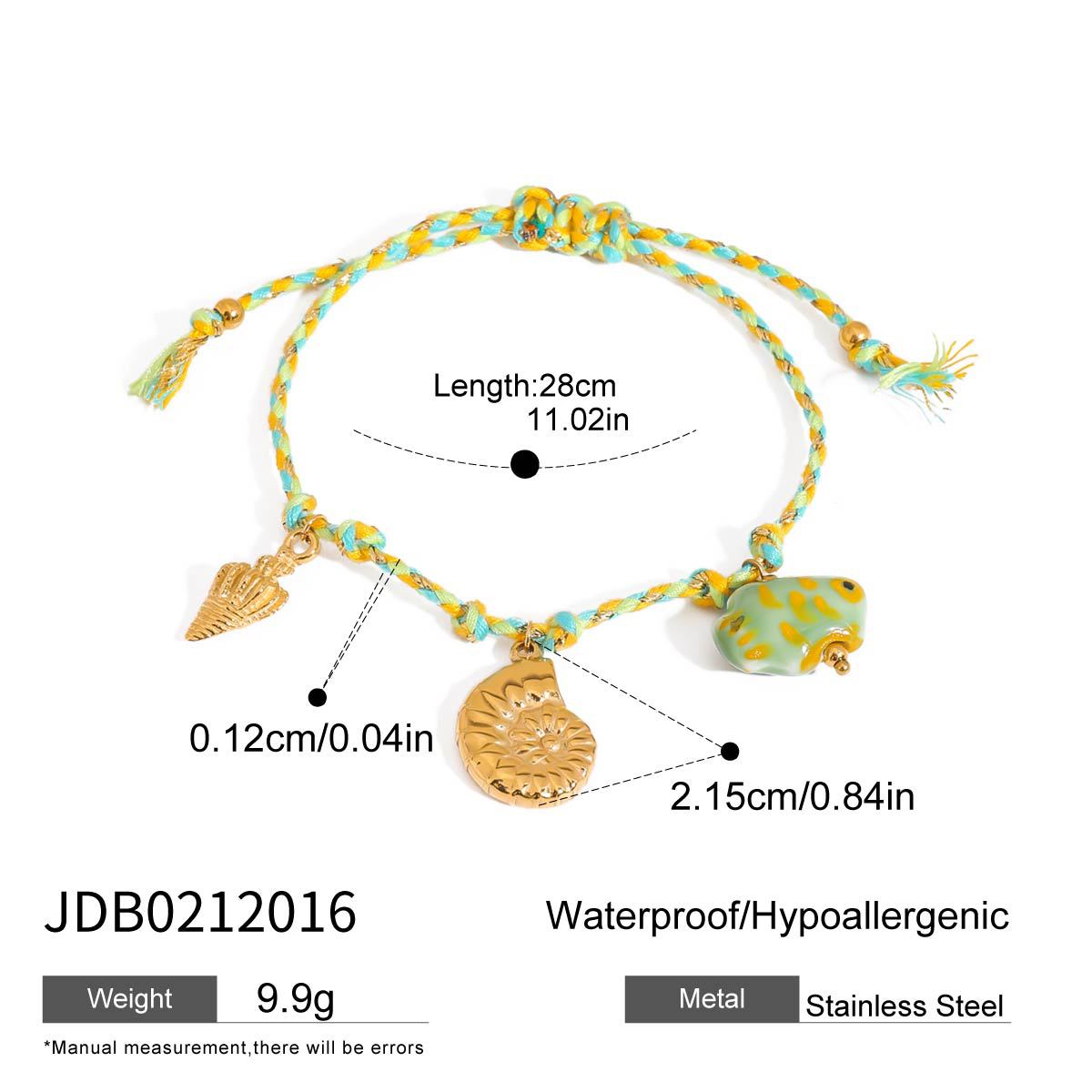 Minimalist Luxury Geometric Stainless Steel Plated Charm Bar Bracelet with Crab Pendant for Women