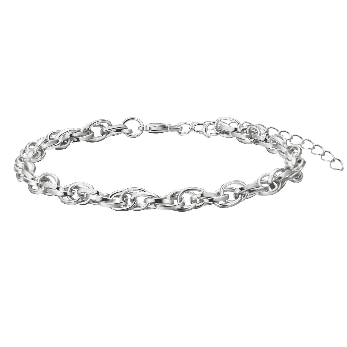 Minimalist Elegant Geometric Alloy Plated Bracelet for Women