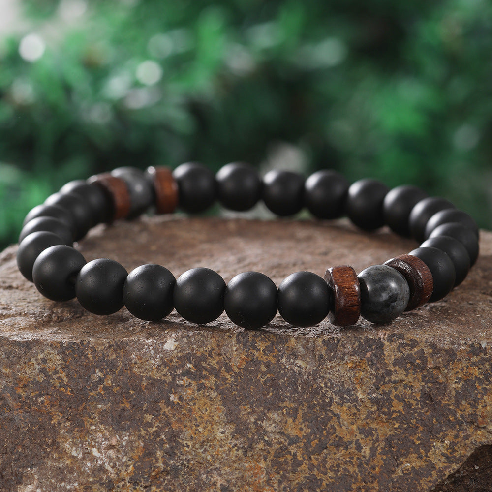 Unisex Handmade Geometric Mixed Materials Bracelet