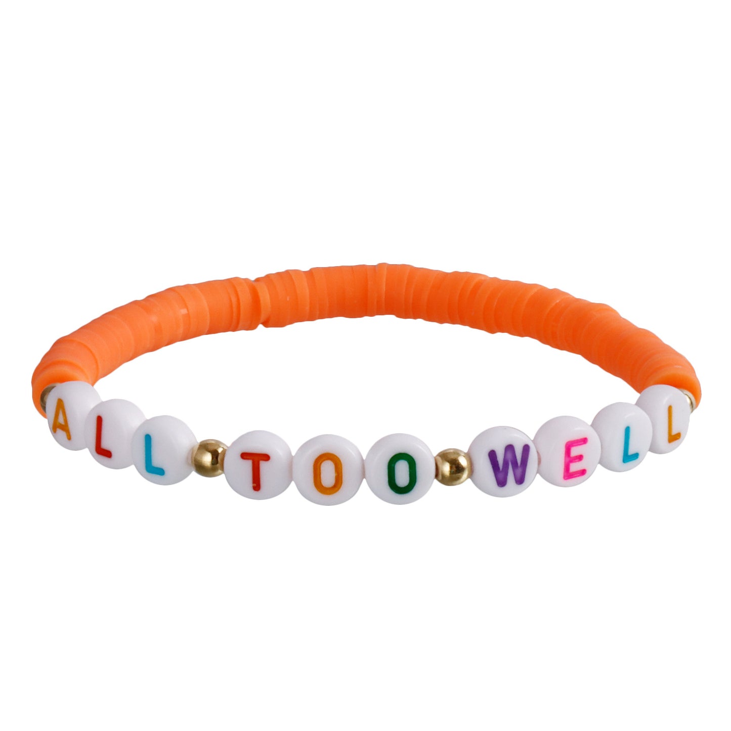 Bracciale Bohemien Geometrico in Argilla Polimerica con Finitura Placcata per Donna