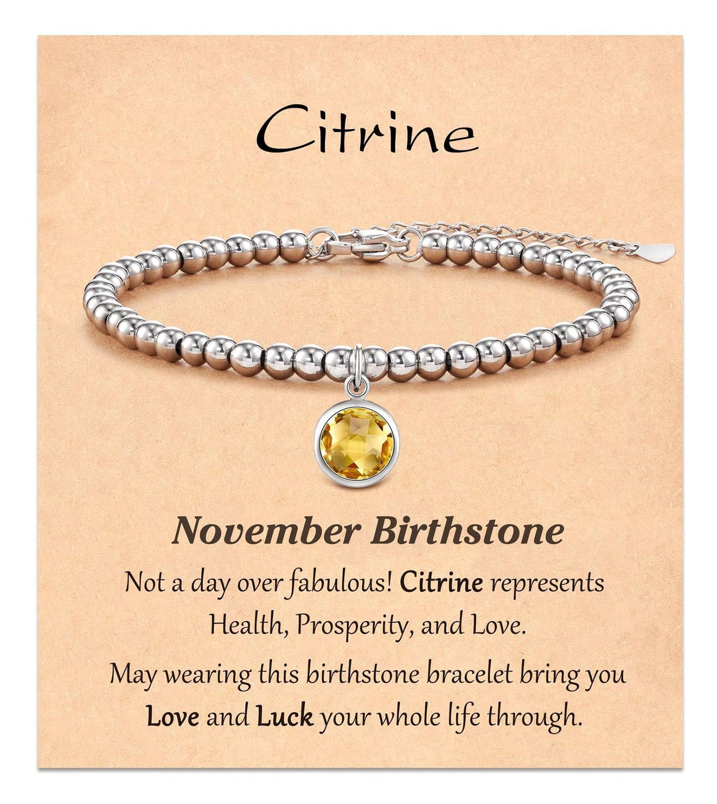 Fashion Elegant Geometric Round Plated Stainless Steel Bracelet for Women