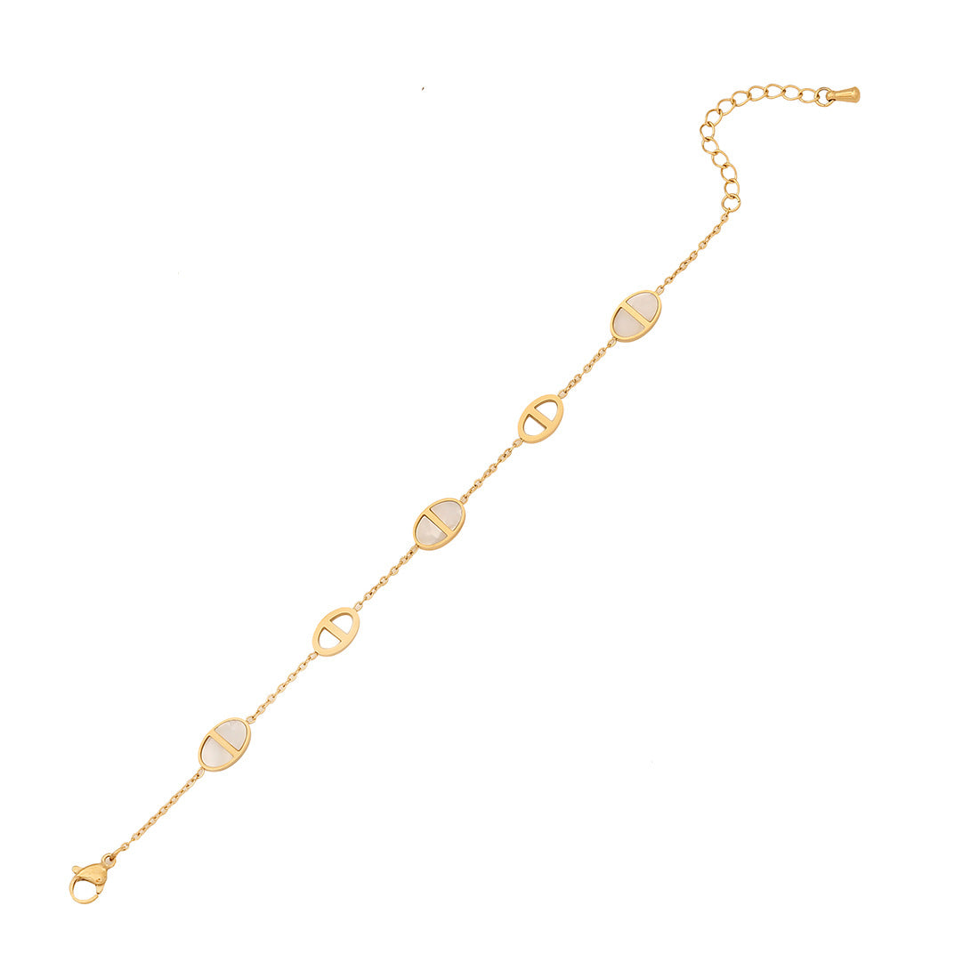 Playful Animal Style Butterfly Pendant Stainless Steel Necklace with Plated Finish for Women