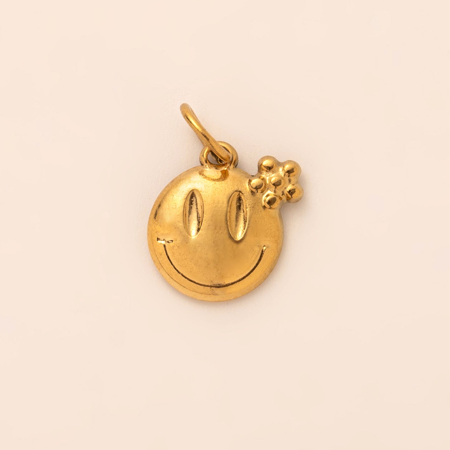 Casual 18K Gold Plated Stainless Steel Heart Geometric Pendant Necklace