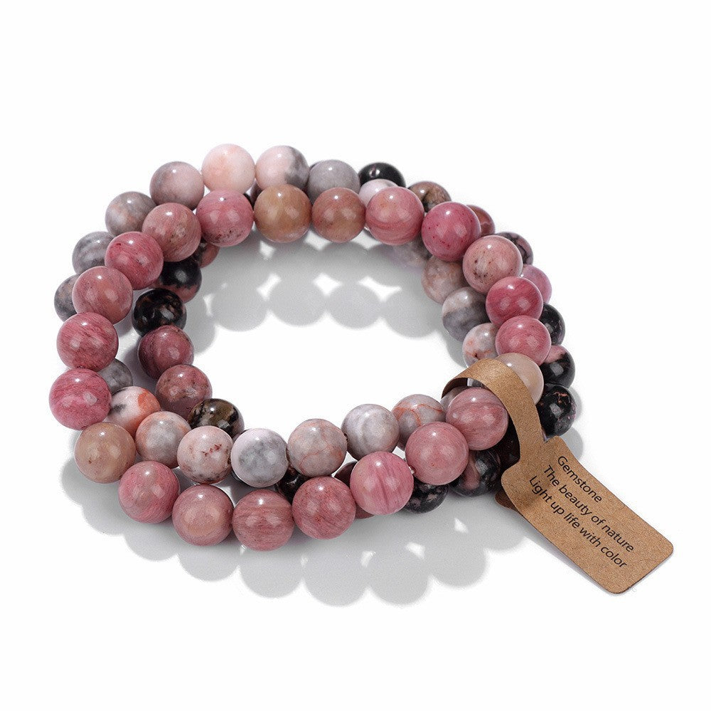 Casual Rainbow Fruit Shape Crystal Bracelet for Women