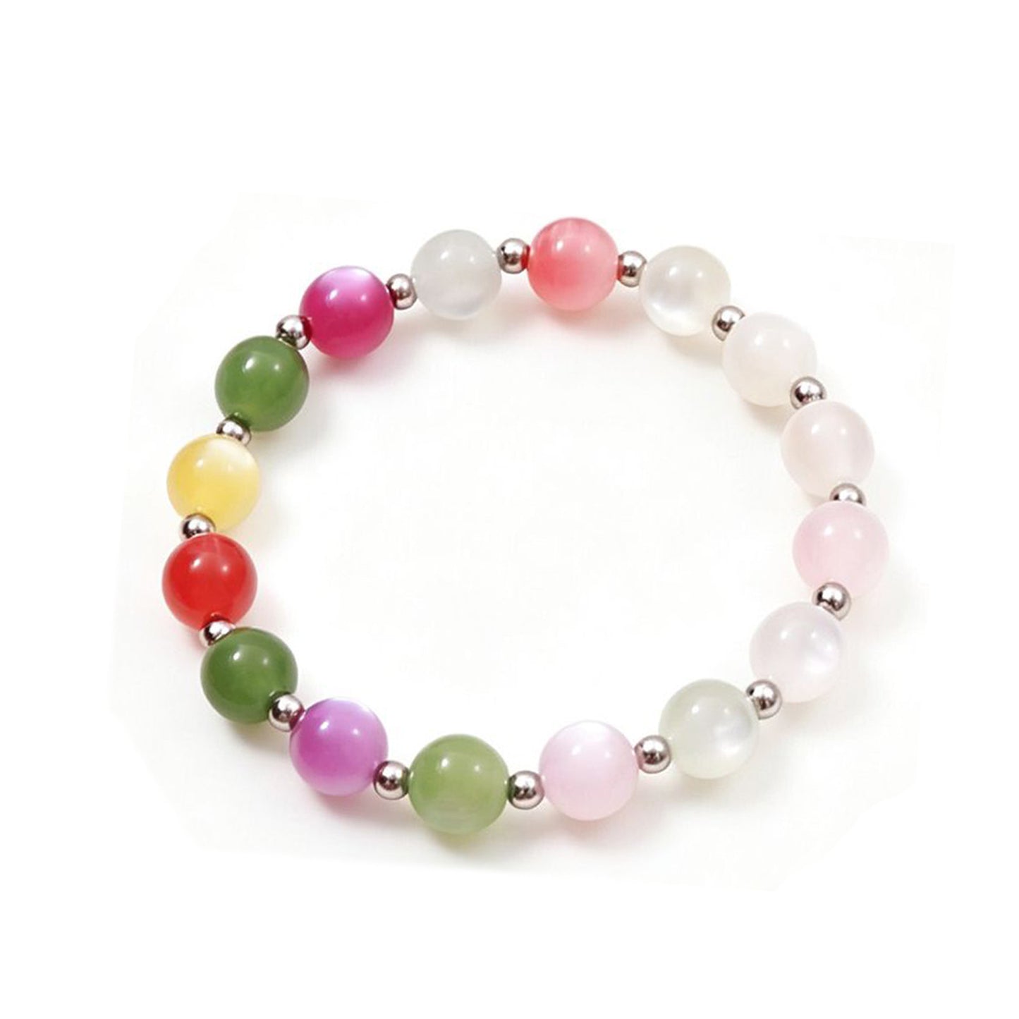 Bohemian Gradient Beaded Necklace for Women