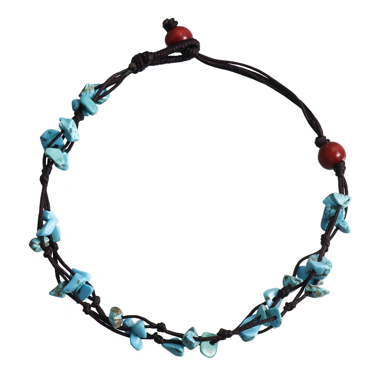 Casual Handmade Geometric Rope Anklet Bracelet for Women