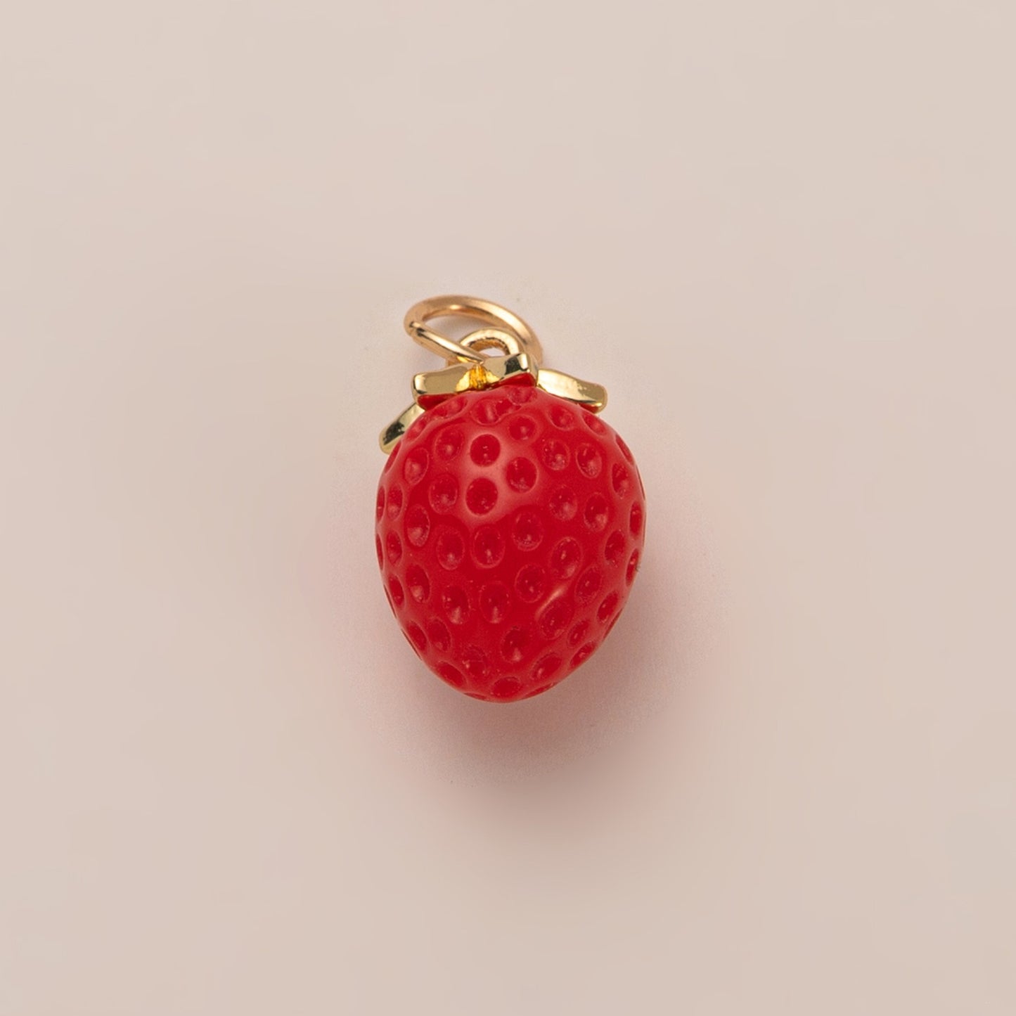 Vintage 14K Gold Plated Brass Fish Charm Bar