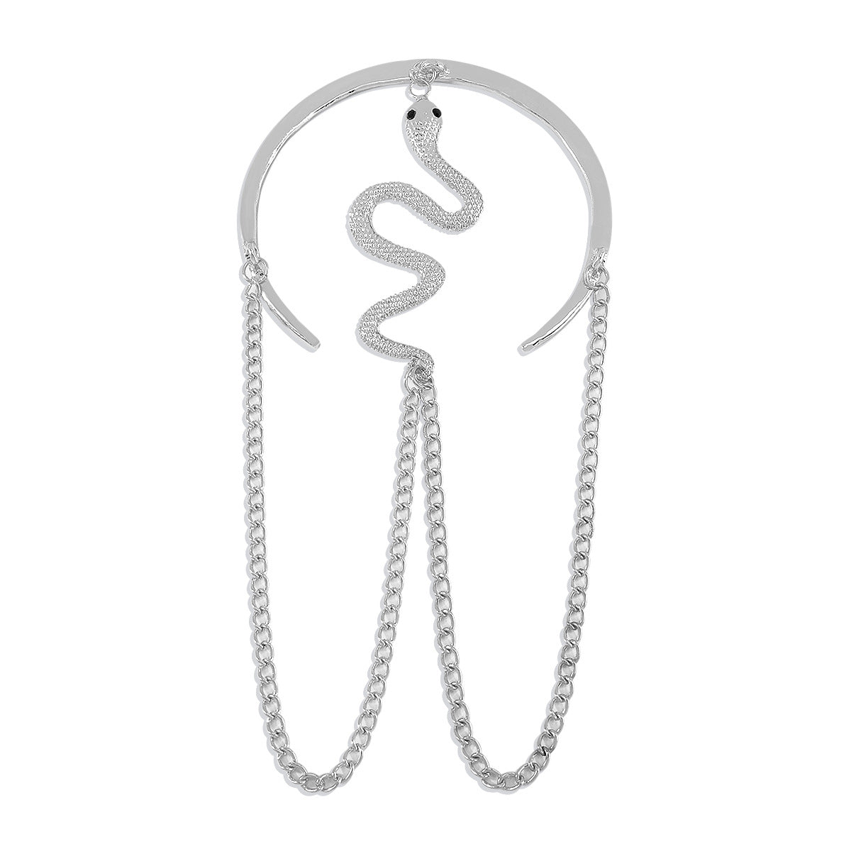 Pulsera de Escorpión Geométrico Dulce y Atrevido para Mujer Hecha de Aleación con Incrustaciones de Pedrería y Acabado Galvanizado