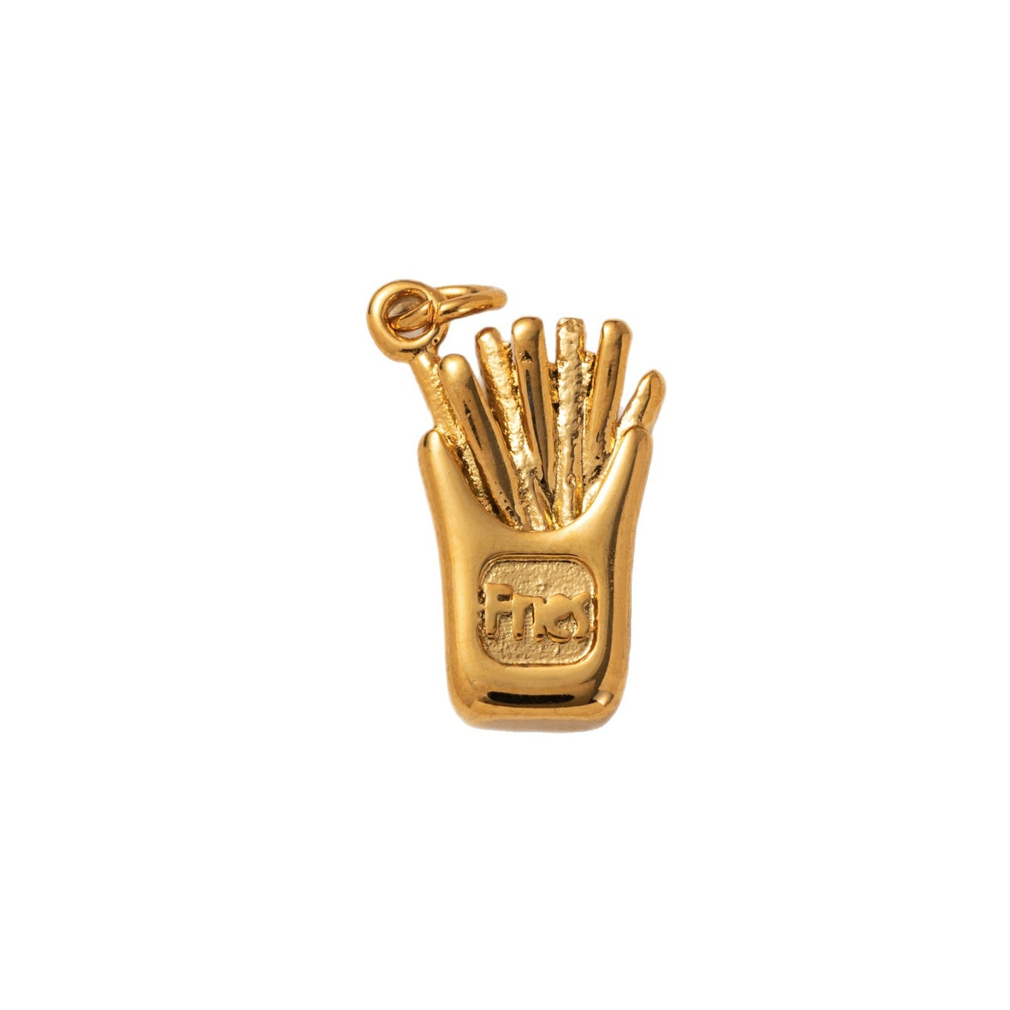 Vintage Sporty Geometric Stainless Steel 18K Gold PVD Plated Ball Chain Charm Bar