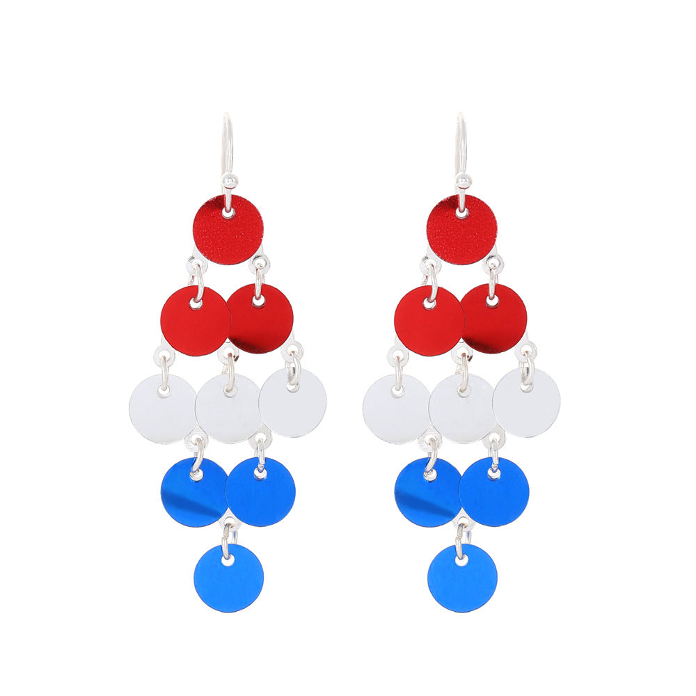 Minimalist Alloy Plated Butterfly Star Bell Earrings for Women