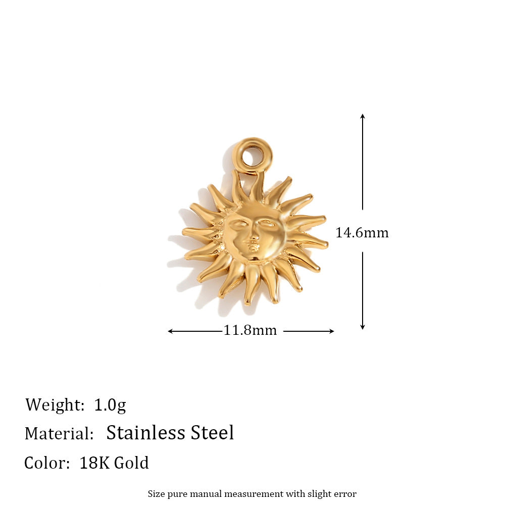 Vintage Elegant 18K Gold Plated Stainless Steel Bow Knot Wave Pearl Charm Bar for Women