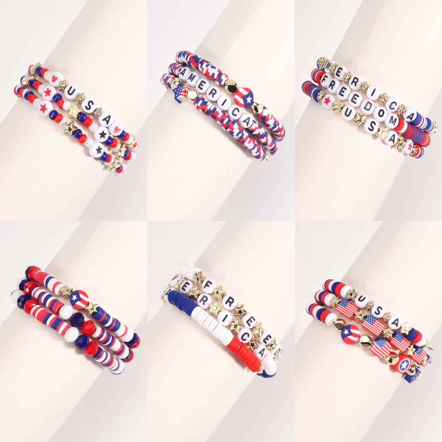 Unisex Geometric Star Resin Bracelet