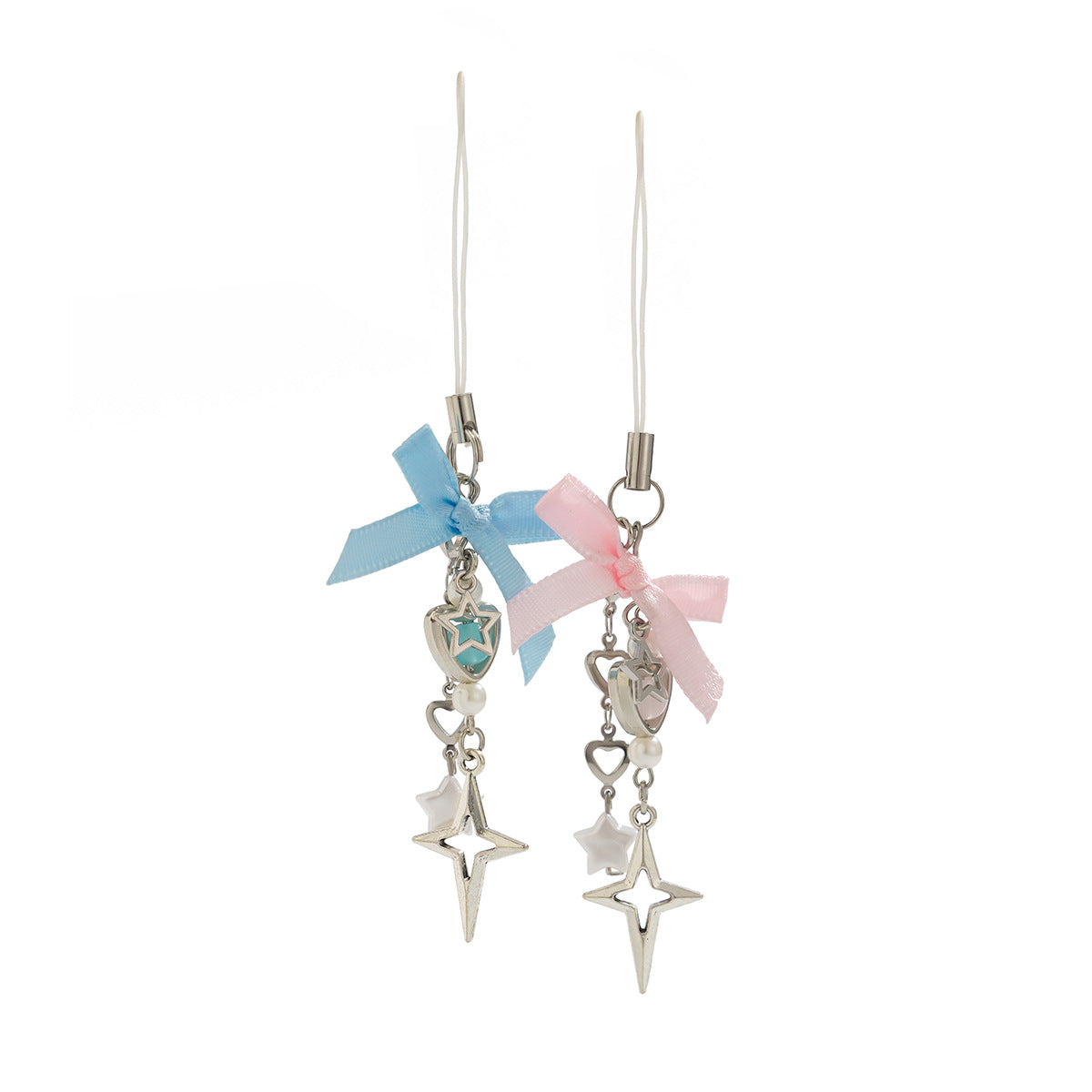 Sweet Shell Starfish Animal Charm Keychain Plated Pendant