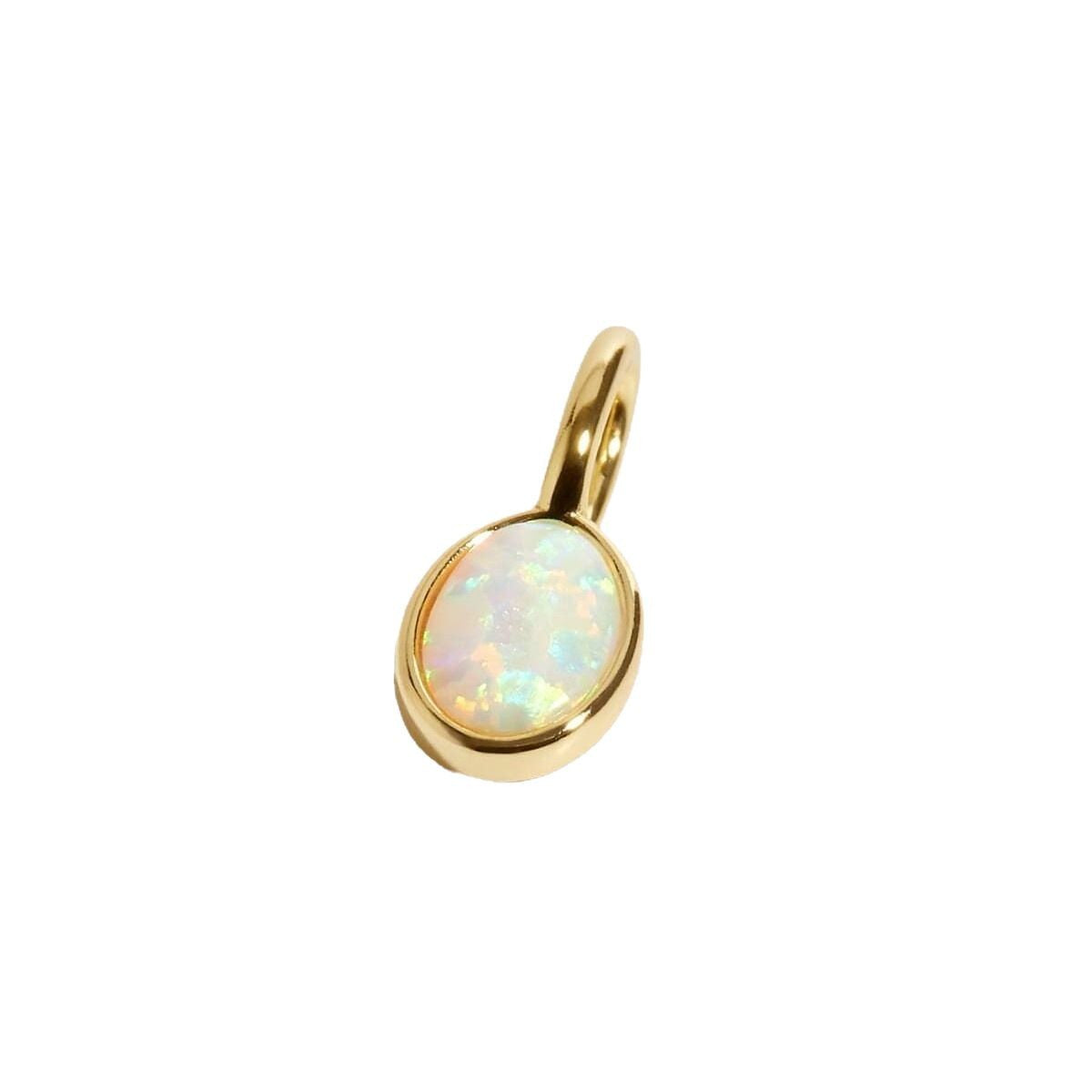 Minimalist Geometric Square Round Oval Stainless Steel Inlay Rhinestone Pendant Charm Bar for Women