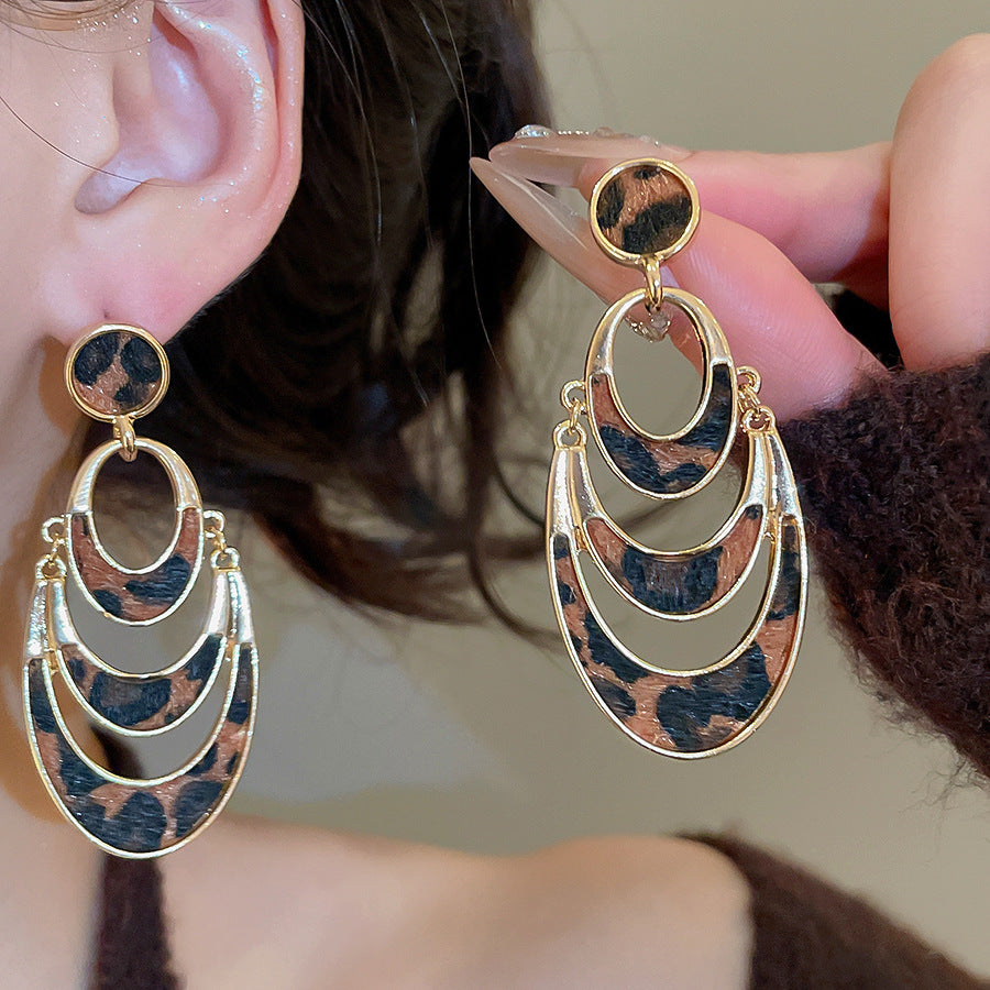 Pendientes Minimalistas Modernos Geométricos Cuadrados y Redondos de Aleación con Postes de Plata de Ley 925 para Mujer