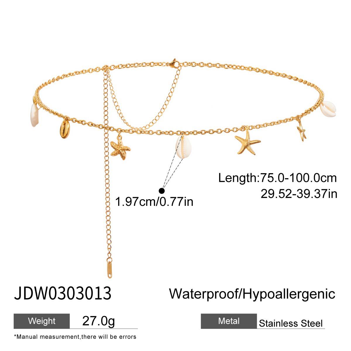 Geometric Shell Plated Stainless Steel Bracelet for Women