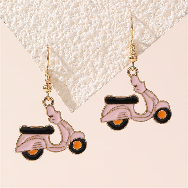 Pendientes Infantiles con Forma de Lazo Adorables con Incrustaciones de Perlas, Joyería de Plástico y Resina de Estilo Minimalista para Niñas de 3 a 10+ Años