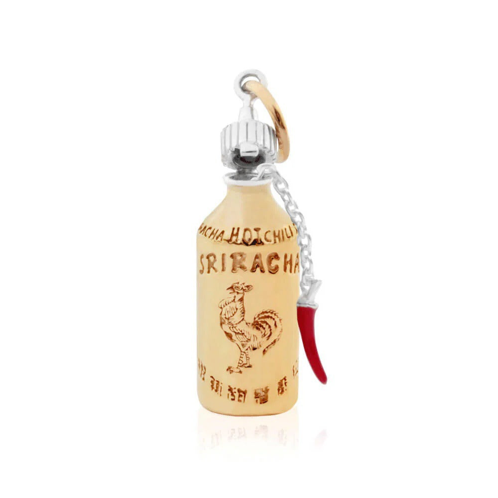 Plated Stainless Steel DIY Charm Bar Pendant