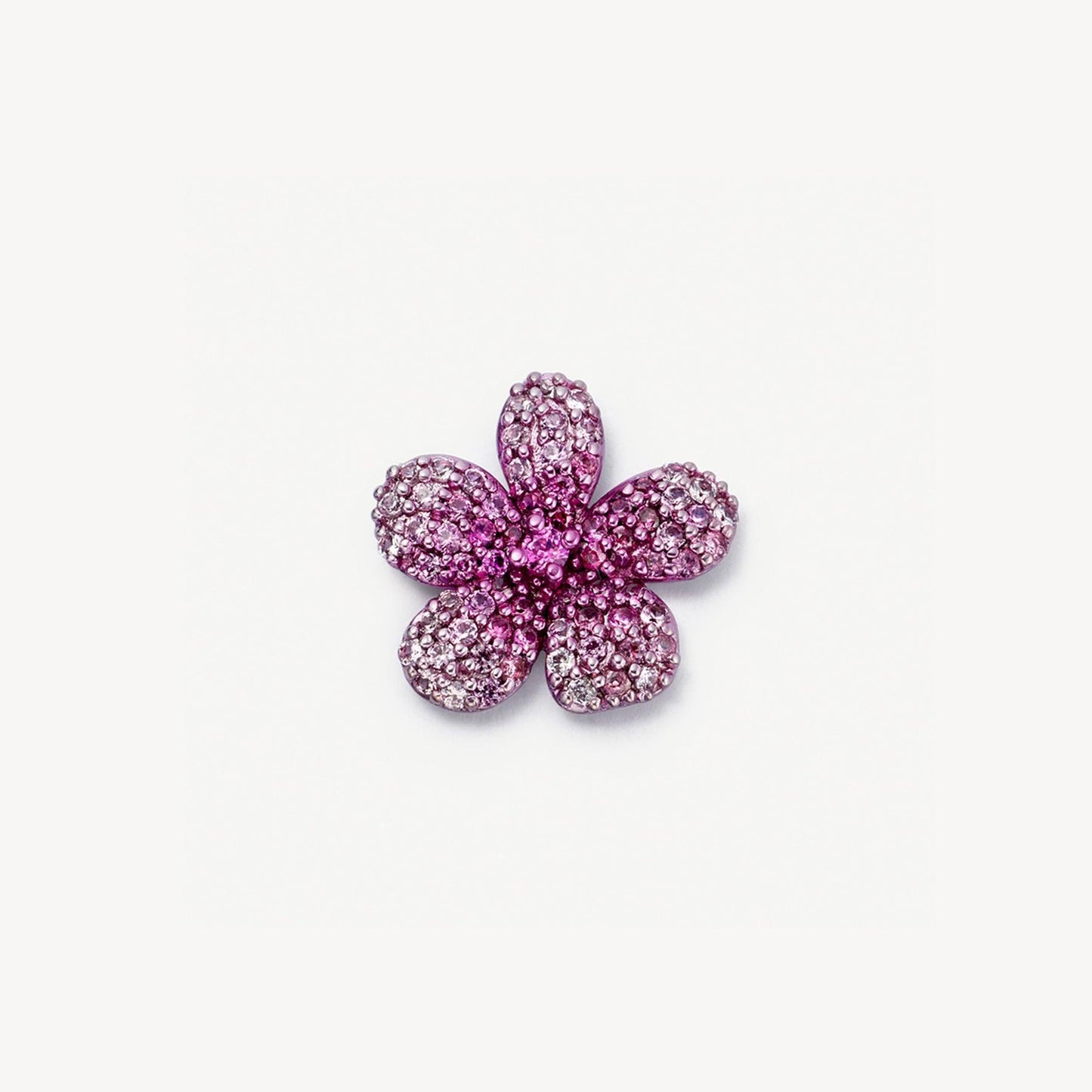 Collana Pendente a Forma di Cuore Minimalista in Vetro per Donna con Zirconia Cubica e Intarsio di Gemme Miste su Catena in Rame