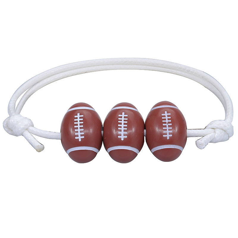 Sporty Unisex Resin Braided Bracelet