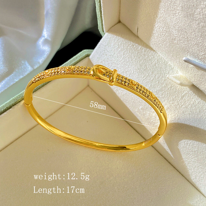 Vintage Plated Titanium Steel Bracelet
