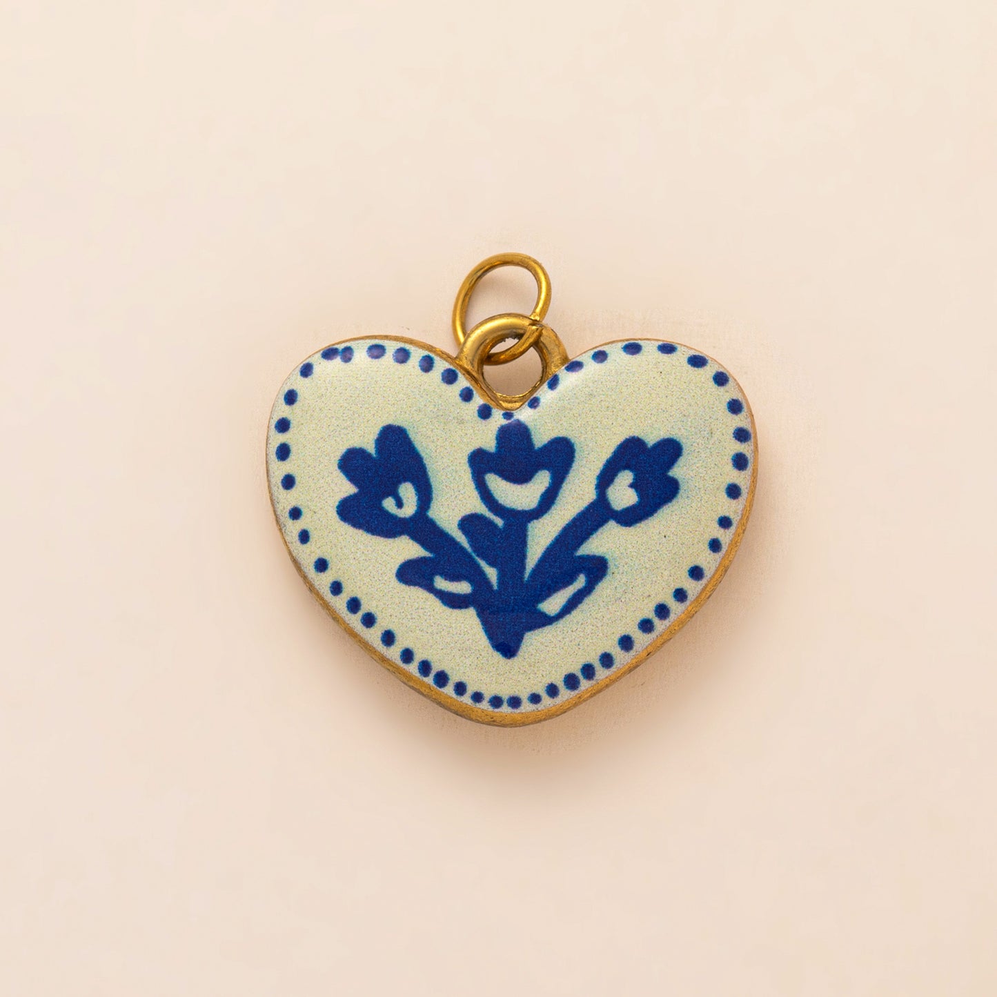 Vintage 18K Gold Plated Stainless Steel Heart Teardrop Charm Bar Necklace for Unisex