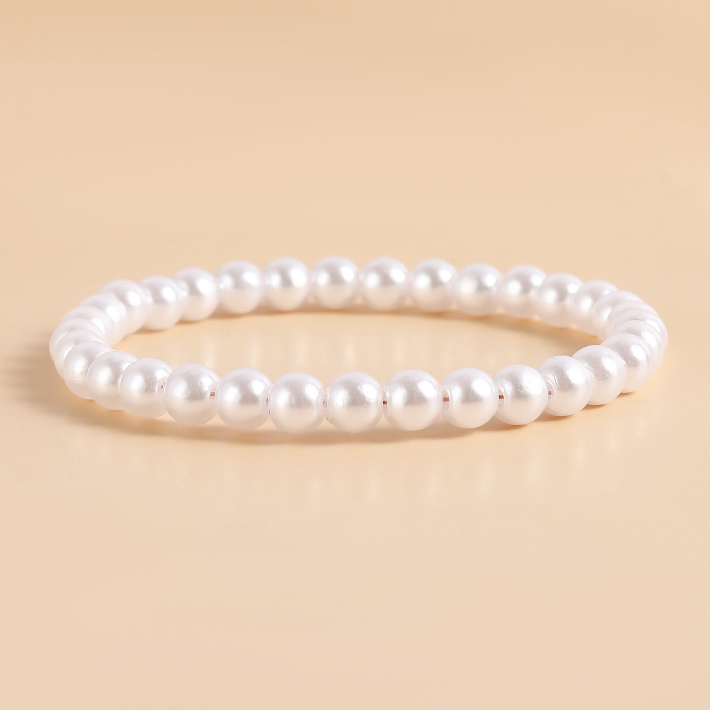 Punk Minimalist Geometric Metal Bracelet Set with Electroplated Finish for Women