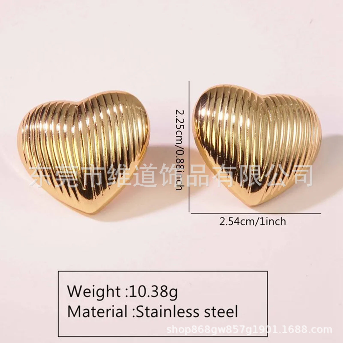 Beach Style Stainless Steel Geometric Starfish Shell Stud Earrings for Women
