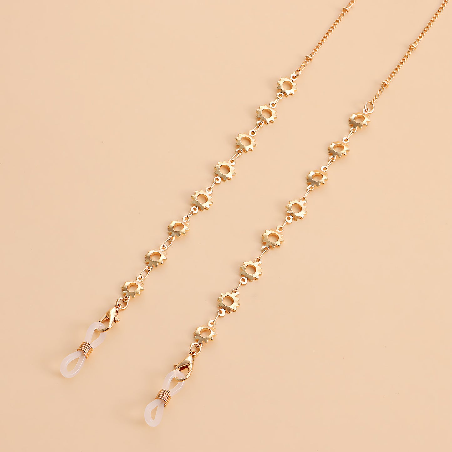 Butterfly Airplane Round Heart Alloy Glasses Chain and Mask Chain