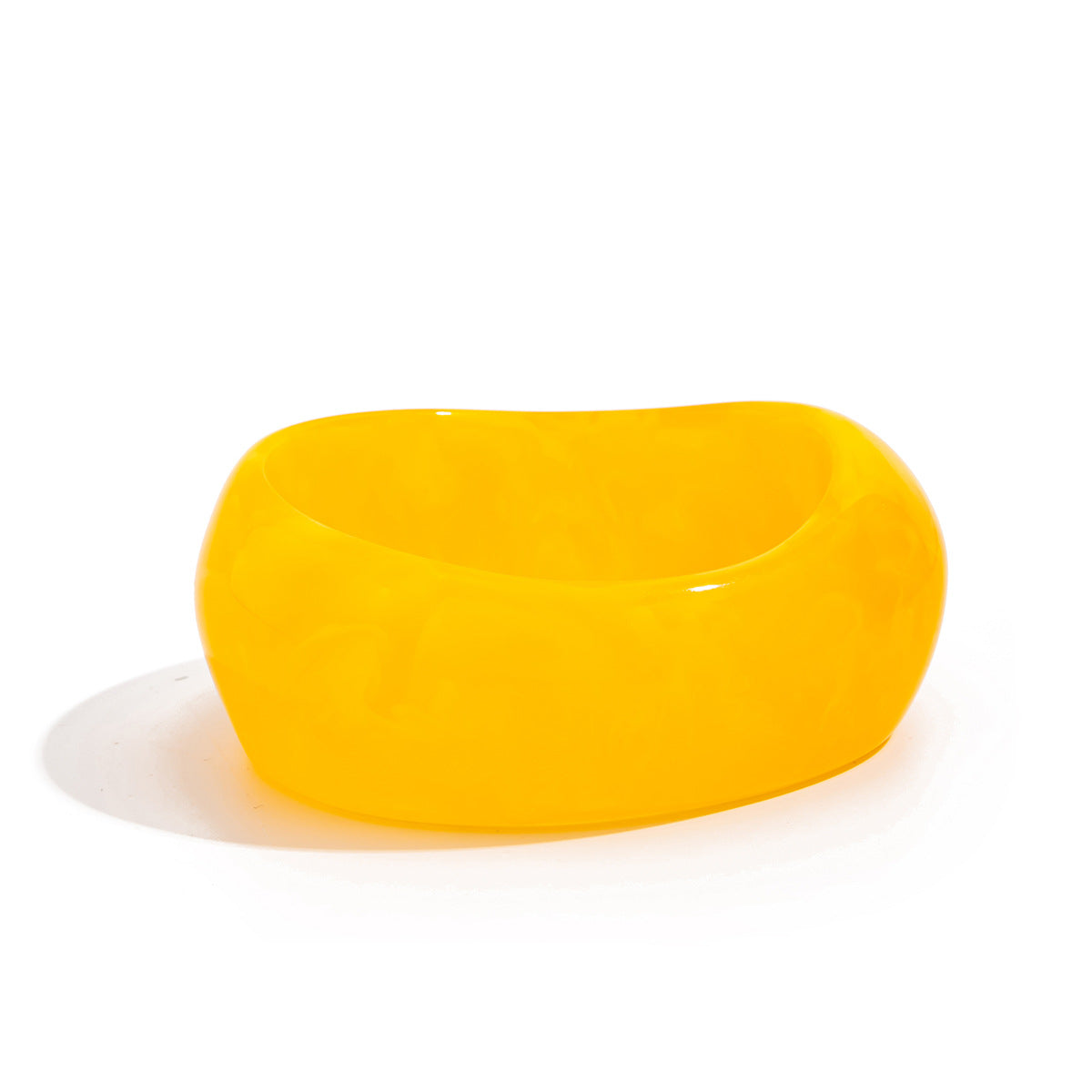 Vintage Geometric Round Oval Resin Bracelet Set