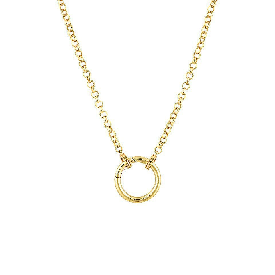 Casual 18K Gold Plated Stainless Steel PVD Fruit Vegetable Plant Charm Bar
