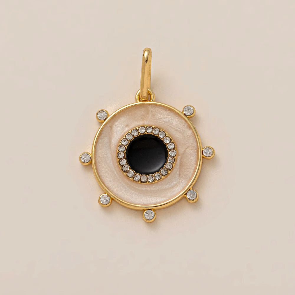 Minimalist Luxury 18K Gold Plated Brass Animal Pendant Necklace with Cubic Zirconia for Unisex