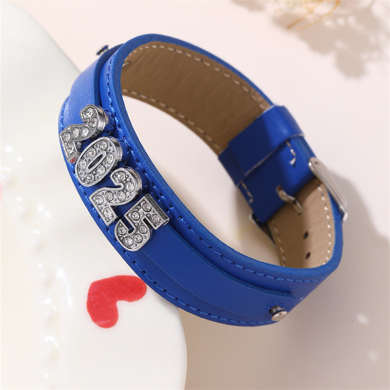 Princess Style Star-Shaped Resin Bracelet with Rhinestone Accents for Girls Aged 6 to 10 Years