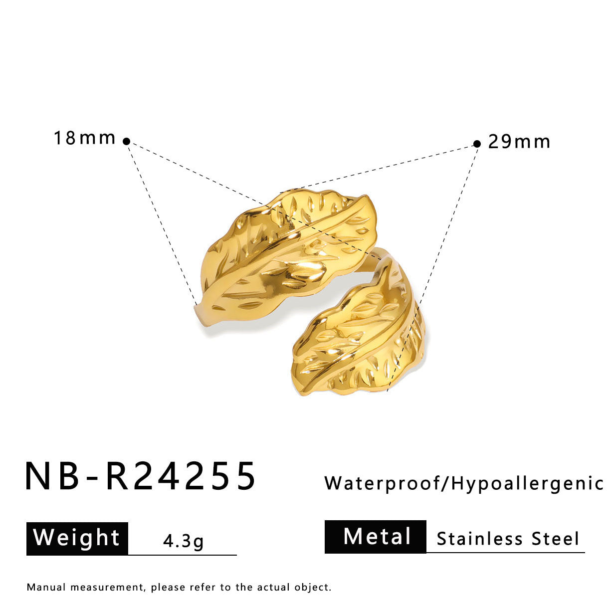 Anello Minimalista con Guscio e Texture Geometrica in Acciaio Inossidabile per Donna e Uomo con Finitura Placcata