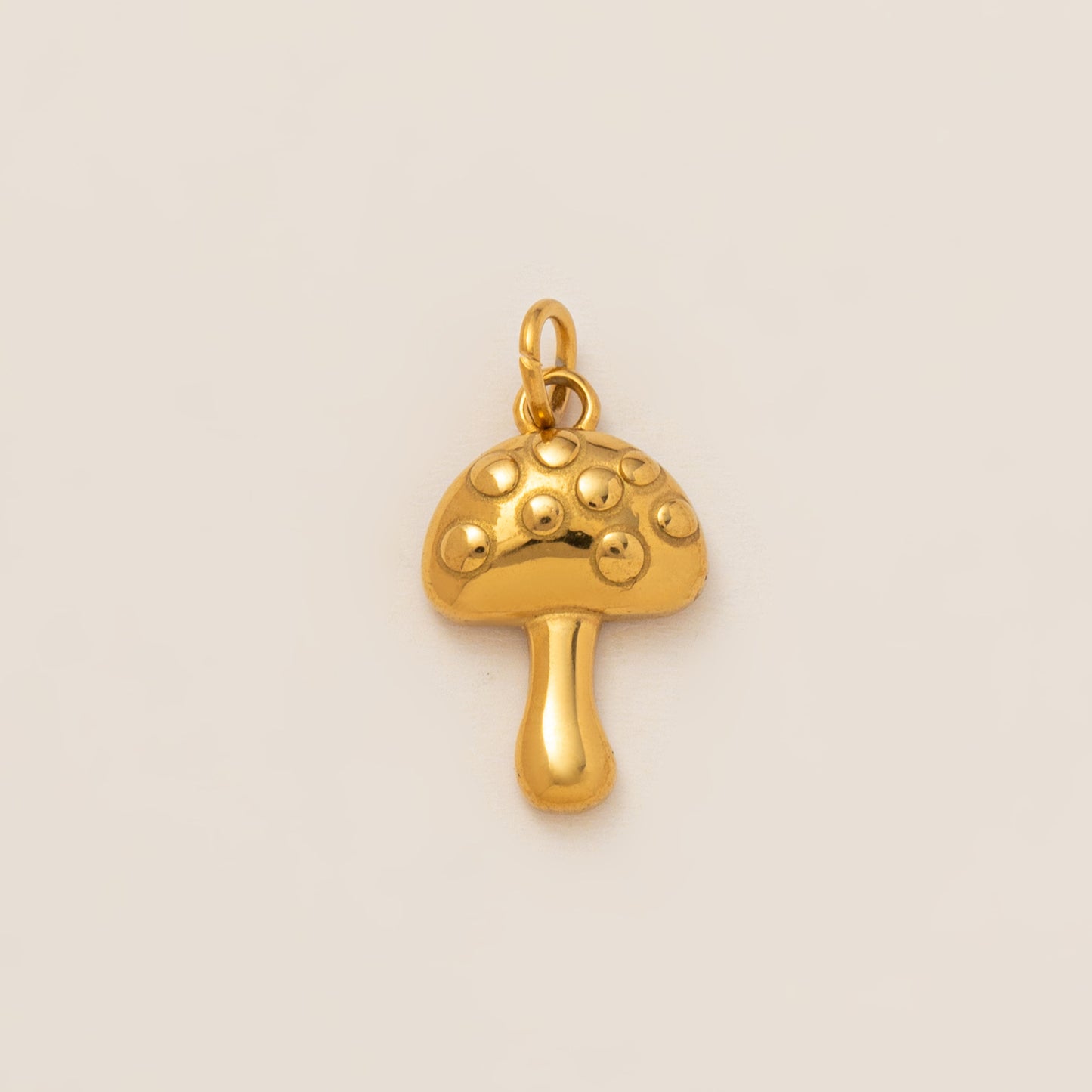 Minimalist 18K Gold Plated Round Square Geometric Stainless Steel Pendant Necklace
