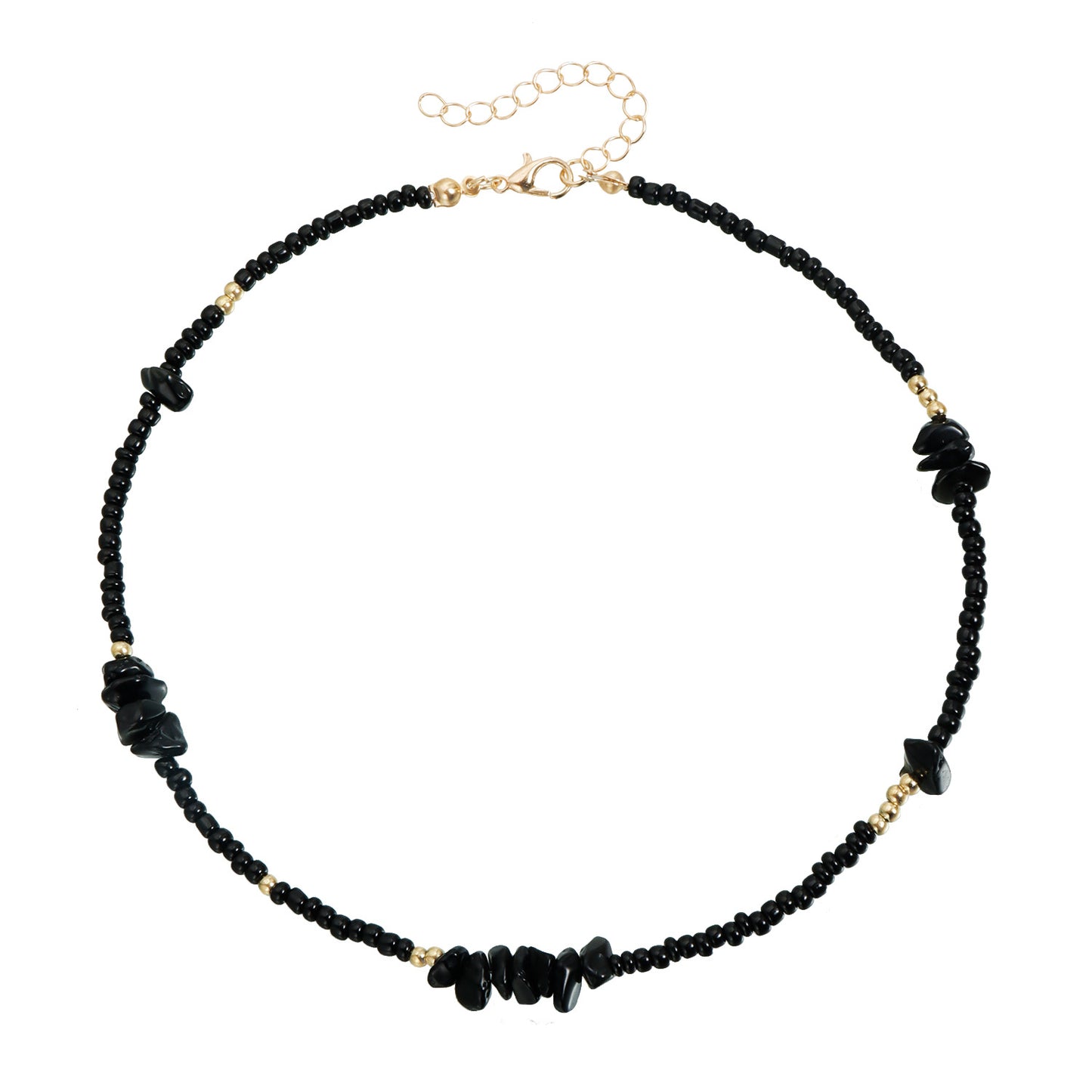 Irregular Geometric Alloy Plated Necklace for Women