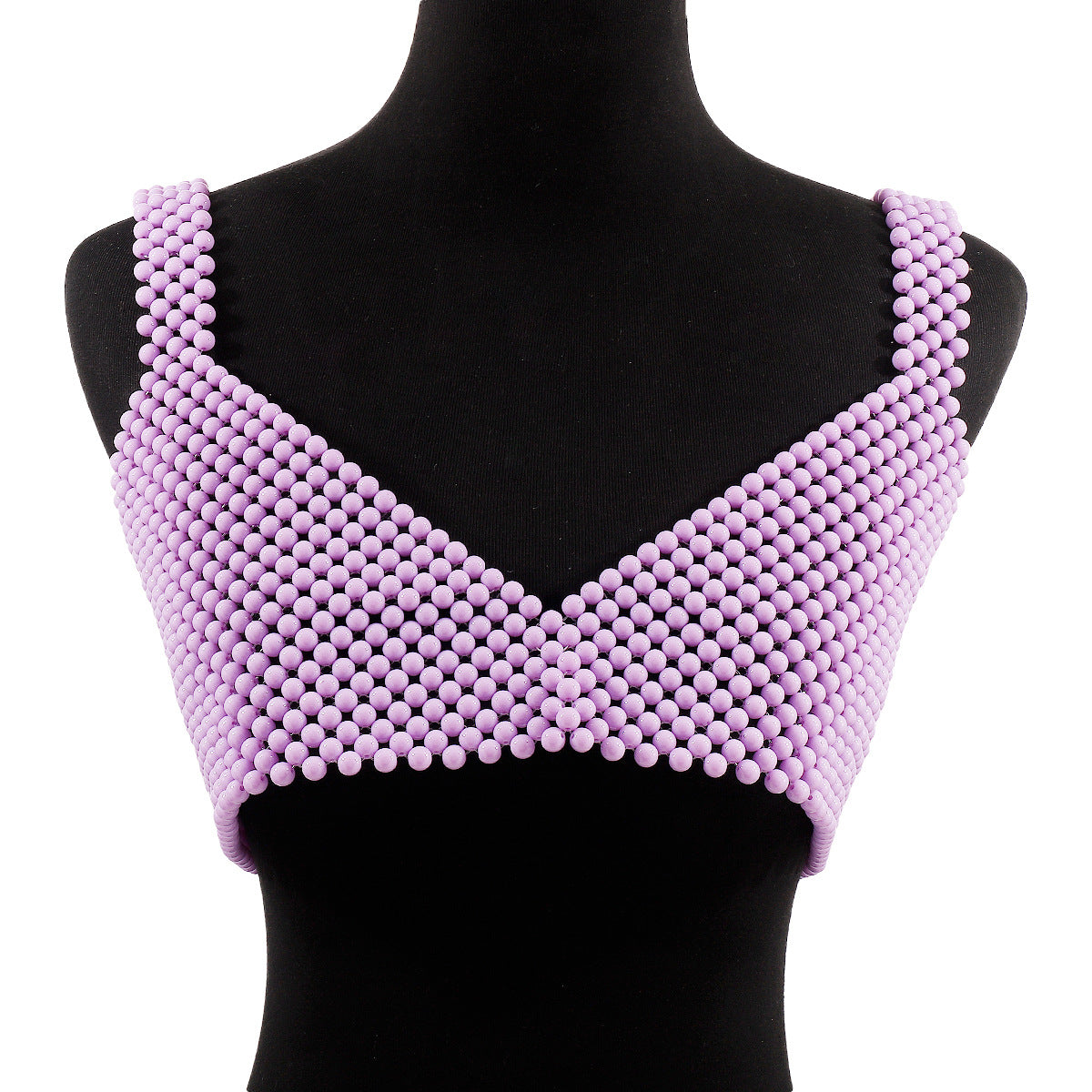 Sweet and Edgy Geometric Acrylic Body Chain for Women with Handcrafted Detail