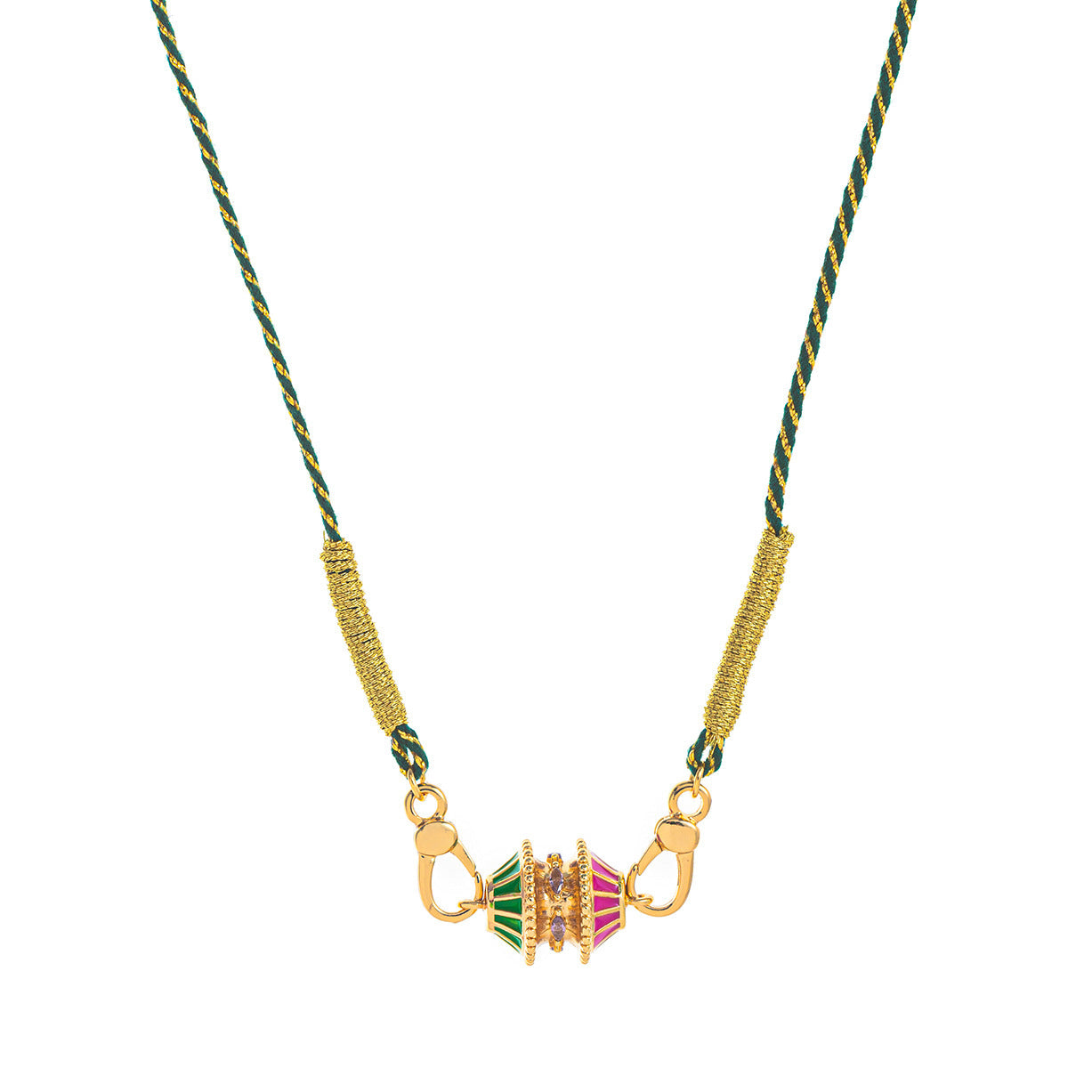 Irregular Geometric Pendant Necklace with Vacuum Electroplated 18K Gold Finish on Copper Base for Unisex Valentine's Day Gift