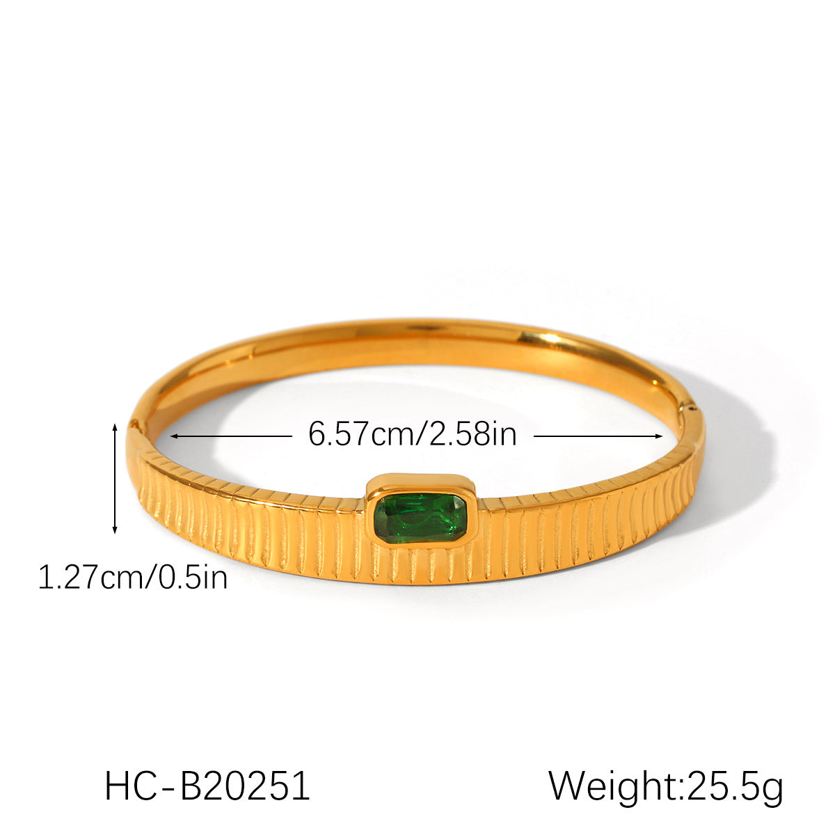 Bracciale rigido minimalista da donna con fiocco e apertura, in acciaio inossidabile placcato oro 18K