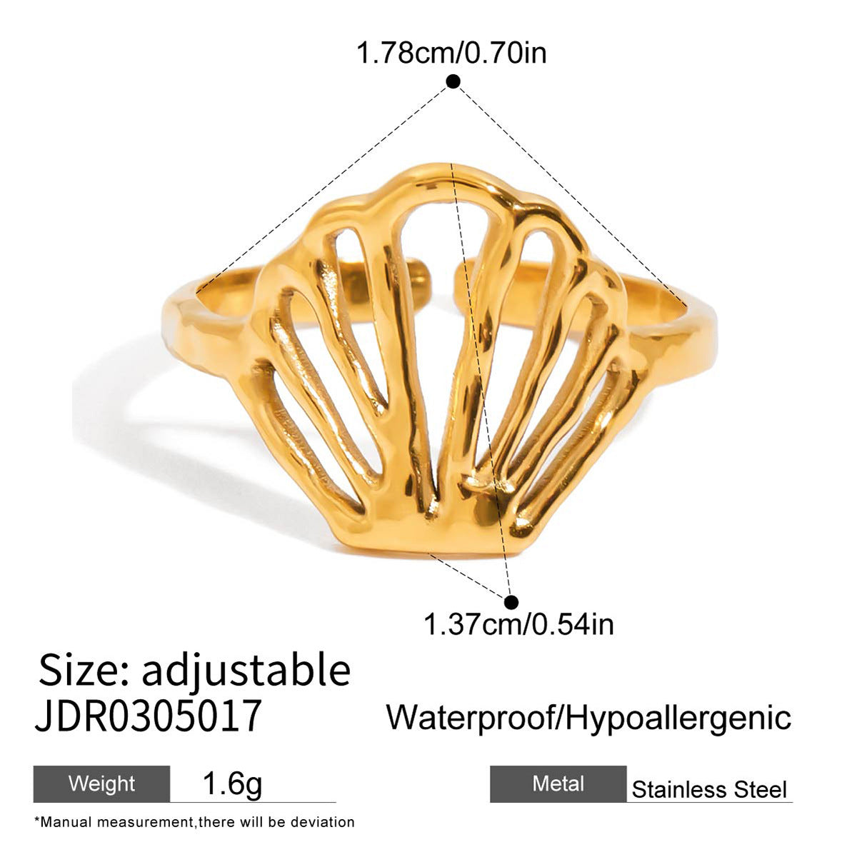 Minimalist Luxury Geometric Stainless Steel PVD Plated Bracelet for Women