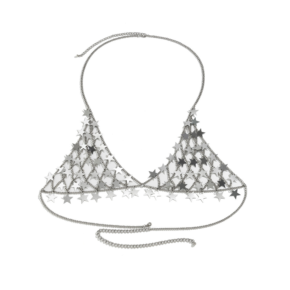 Star Resin Body Chain with Tassel Bikini Accessory for Women