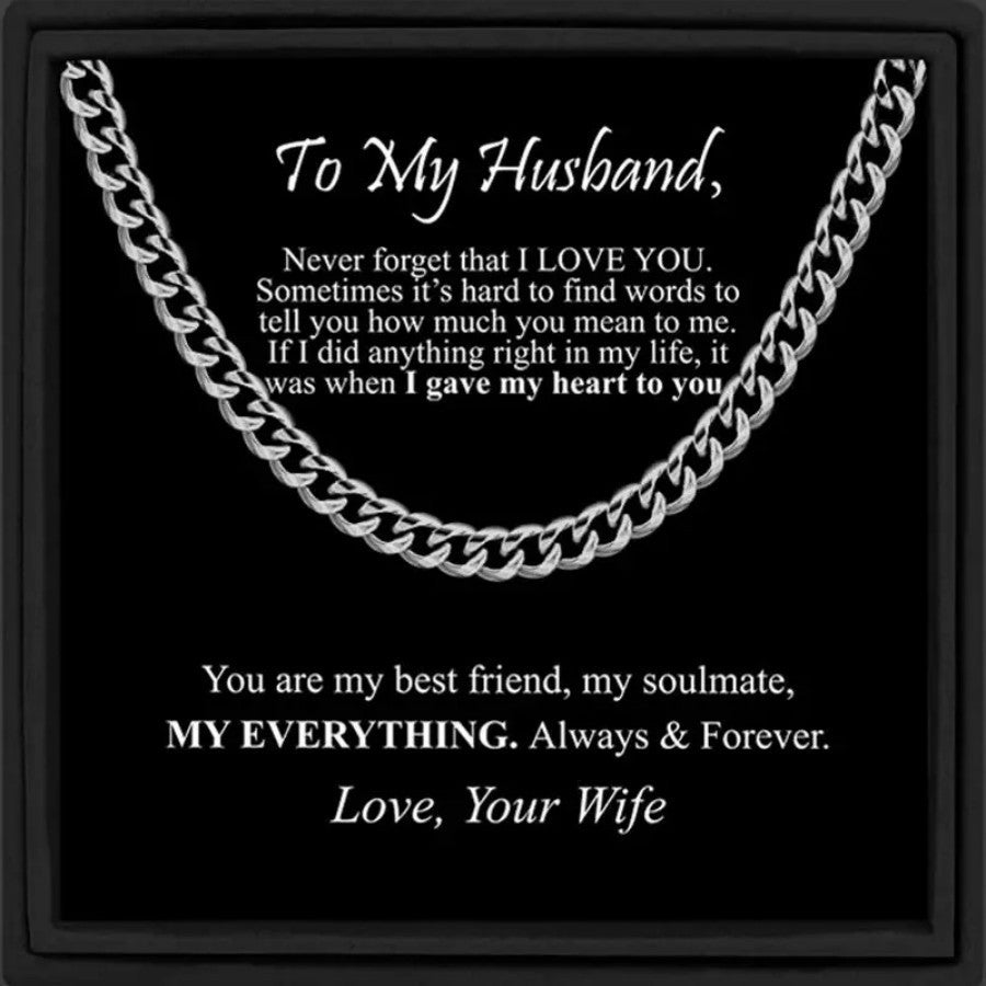 Hip-hop Streetwear U-shaped Plated Iron Cuban Link Chain Necklace for Men