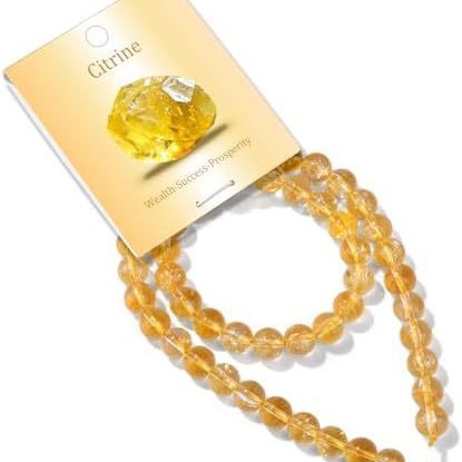 Natural Stone Crystal Agate Jade Round Beads for DIY Charm Bar Jewelry Making 8mm