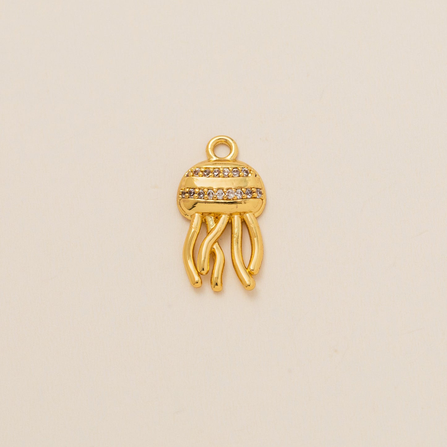 Minimalist Brass Plated Starfish Octopus Turtle Crab Conch Lobster Pendant Necklace with Pearl