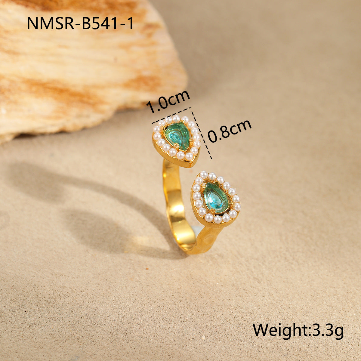 Anillo Minimalista Geométrico de Acero de Titanio con Incrustaciones de Circonita para Mujer, Hipoalergénico y Resistente a la Decoloración