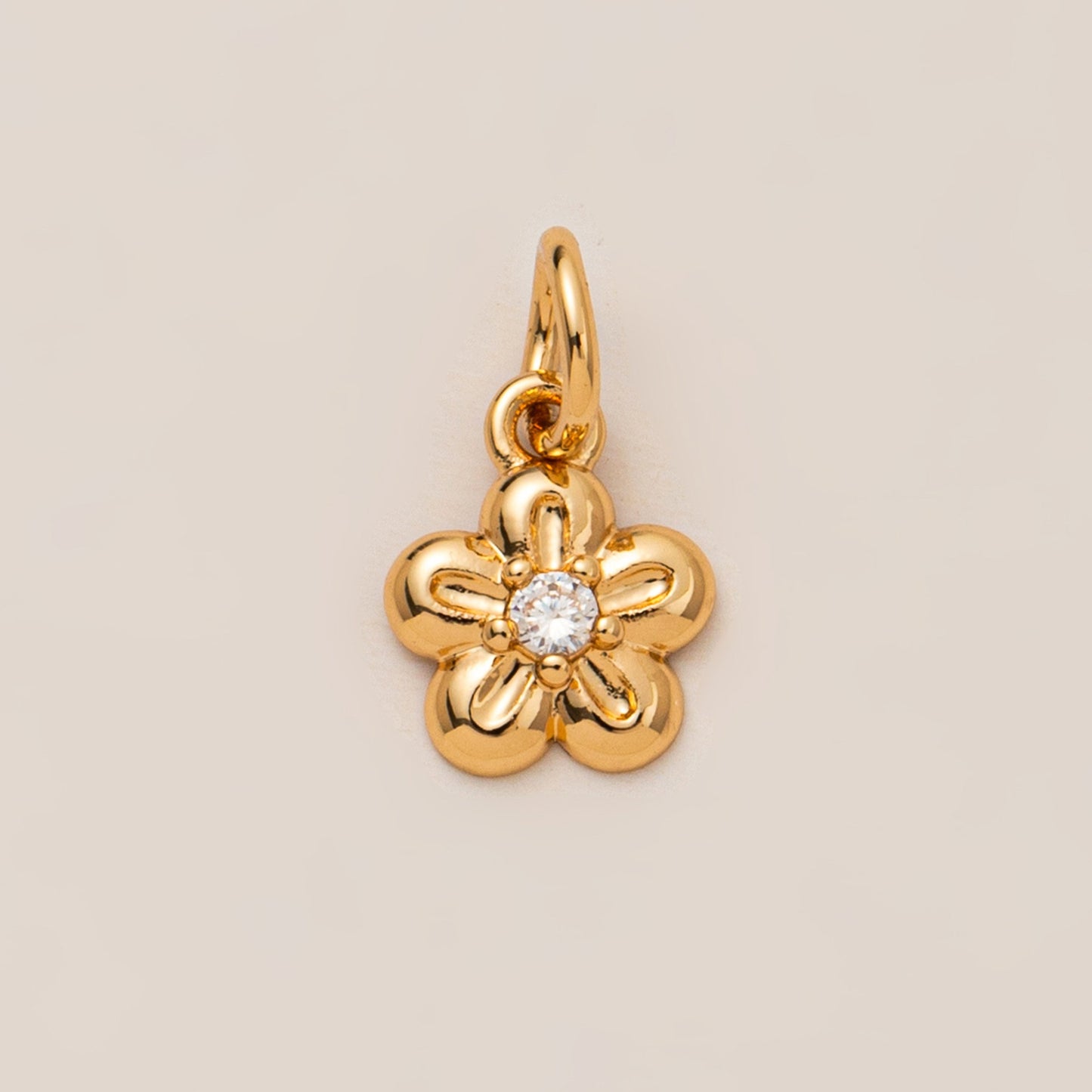 Vintage 18K Gold Plated Brass Cross Moon Star Fish Flower House Charm Bar for DIY Shoe Accessories
