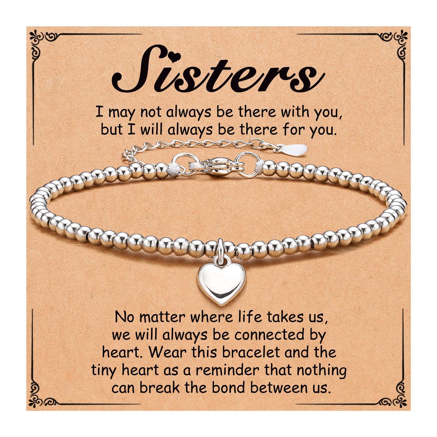 Elegant Heart Shape Titanium Steel Silver Plated Pearl Bracelet for Women