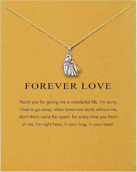Elegant Geometric Round Stainless Steel Pendant Cable Chain Necklace Unisex