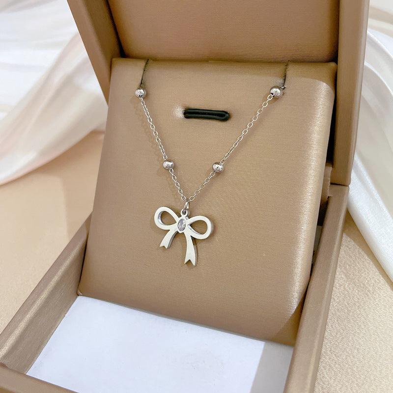 Minimalist Geometric Titanium Steel Plated Necklace for Unisex