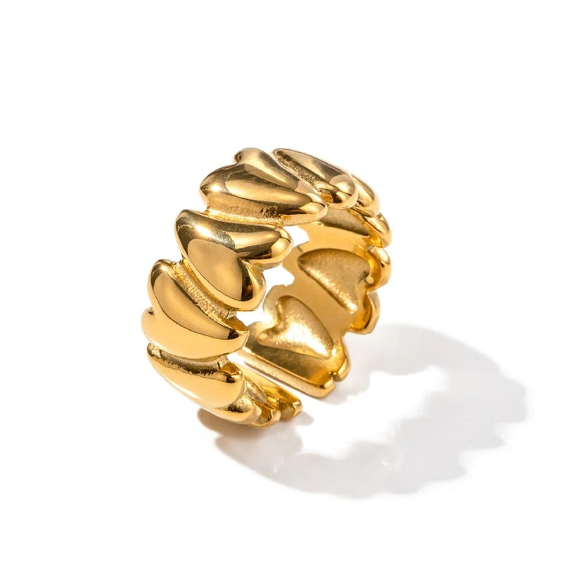 Collana placcata in acciaio inossidabile a forma di cuore, dolce e grintosa, da donna, con estetica minimalista e design a catenina sottile all'altezza della clavicola